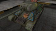 Контурные зоны пробития Т-34-85 для World Of Tanks миниатюра 1