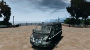 Ford Transit SWAT для GTA 4 миниатюра 1