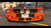 1967 Shelby Mustang GT500 for GTA 5 miniature 2