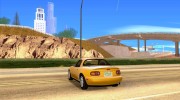 Mazda MX-5 1997 для GTA San Andreas миниатюра 3