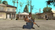 Ak 47 со Штыком для GTA San Andreas миниатюра 4