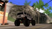 Hummer H2 MONSTER для GTA San Andreas миниатюра 4