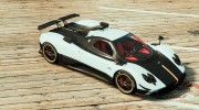 Pagani Zonda Cinque for GTA 5 miniature 4