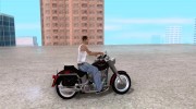 Harley Davidson FatBoy (Terminator 2) для GTA San Andreas миниатюра 5