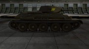 Контурные зоны пробития T-34 for World Of Tanks miniature 5