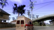 ГАЗель 22172 Скорая помощь for GTA San Andreas miniature 4
