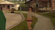 Sexy College Girl для GTA San Andreas миниатюра 2