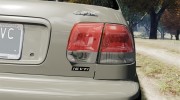Honda Civic VTİ для GTA 4 миниатюра 13