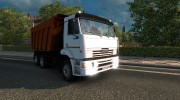 Kamaz 6520 + CZAP 83571 Trailer для Euro Truck Simulator 2 миниатюра 3