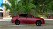 Lexus GS350 F Sport Series IV 2013 для GTA San Andreas миниатюра 5