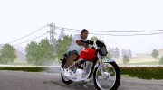 Yamaha YBR для GTA San Andreas миниатюра 4