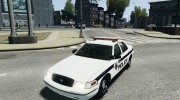 Ford Crown Victoria 2003 FBI Police V2.0 для GTA 4 миниатюра 1
