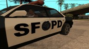 Sultan SFPD para GTA San Andreas miniatura 5