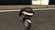 New Police Bike в стиле SA para GTA San Andreas miniatura 4