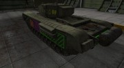Качественные зоны пробития для Черчилль III para World Of Tanks miniatura 3