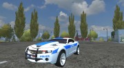 Chevrolet Police Camaro v 2.0 для Farming Simulator 2013 миниатюра 1