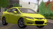 Honda Civic SI 2012 for GTA San Andreas miniature 1