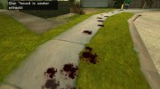 Новая текстура крови для GTA San Andreas миниатюра 3