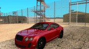 Bentley Continental Supersports для GTA San Andreas миниатюра 1