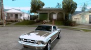 Ford Mustang Fastback для GTA San Andreas миниатюра 1