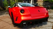 Ferrari 599 GTO 2011 для GTA 4 миниатюра 3