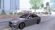 BMW M5 2012 para GTA San Andreas miniatura 1