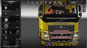 Volvo FH 2012 Tuning для Euro Truck Simulator 2 миниатюра 3