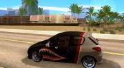 Peugeot 206 Shark Edition для GTA San Andreas миниатюра 2
