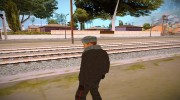 Милиционер в зимней форме V2 для GTA San Andreas миниатюра 3