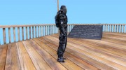 Научный костюм наемника для GTA San Andreas миниатюра 4