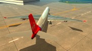 Airbus A340-600 Virgin Atlantic для GTA San Andreas миниатюра 3