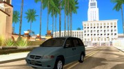 Dodge Caravan для GTA San Andreas миниатюра 1
