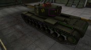 Контурные зоны пробития КВ-4 for World Of Tanks miniature 3