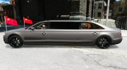 Audi A8 Limo для GTA 4 миниатюра 2