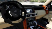2010 Range Rover Supercharged для GTA 5 миниатюра 3