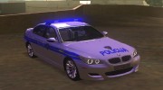 BMW M5 Croatian police para GTA San Andreas miniatura 3
