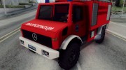 Mercedes-Benz Unimog Vatrogasna Kamion for GTA San Andreas miniature 1