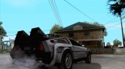 Crysis Delorean BTTF1 for GTA San Andreas miniature 4