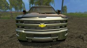 Chevrolet Silverado 2500 для Farming Simulator 2015 миниатюра 6