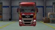 Скин Flash для MAN TGX for Euro Truck Simulator 2 miniature 5