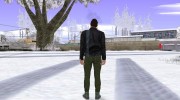 Skin GTA Online в кожанке для GTA San Andreas миниатюра 5