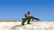 SCAR-LK Hex Camo Green для GTA San Andreas миниатюра 3
