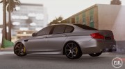 BMW M5 F10 30 Jahre para GTA San Andreas miniatura 2