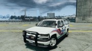Chevrolet Suburban 2006 Police K9 UNIT для GTA 4 миниатюра 1