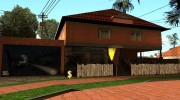 Новые текстуры домов на Грув Стрит для GTA San Andreas миниатюра 1
