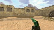 USP Зелёный дракон para Counter Strike 1.6 miniatura 3