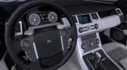 Range Rover Sport 2012 для GTA San Andreas миниатюра 6