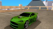 Aston Martin Vantage V8 - Green SHARK TUNING! for GTA San Andreas miniature 1
