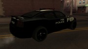 Dodge Charger SRT8 FBI Police para GTA San Andreas miniatura 3