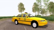 1992 Ford Crown Victoria Taxi для GTA San Andreas миниатюра 4